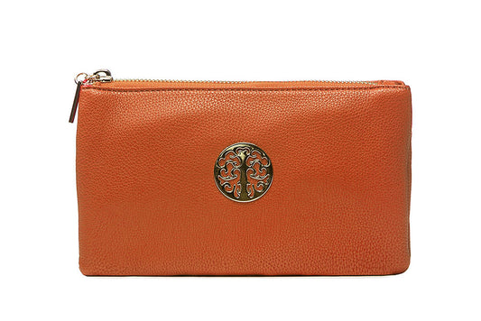 Motif 2 in 1 Clutch / Crossbody Bag