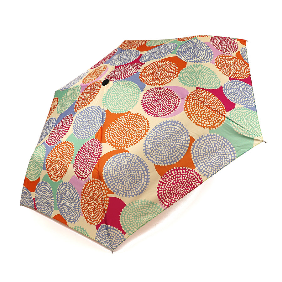 Recycled Circle Dot Print Umbrella