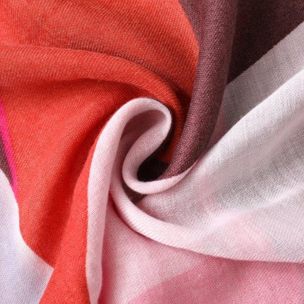 Eco Style Scarf | Multicolour Leaves