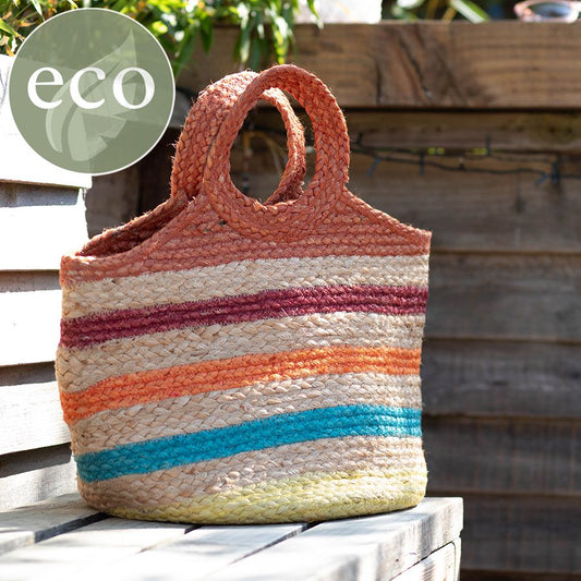 Jute Bag | Orange Mix
