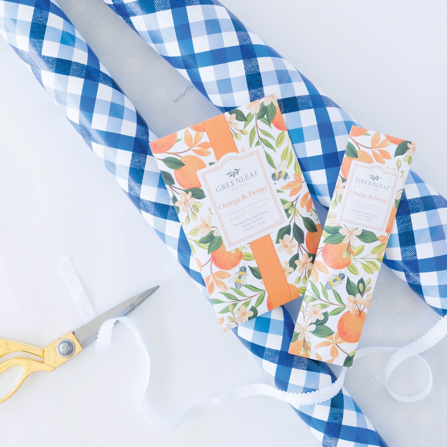 Orange & Honey Scented Sachet Large