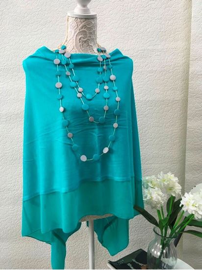 Poncho & Necklace Duo