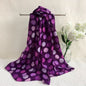 Circle Dot Scarf | Purple