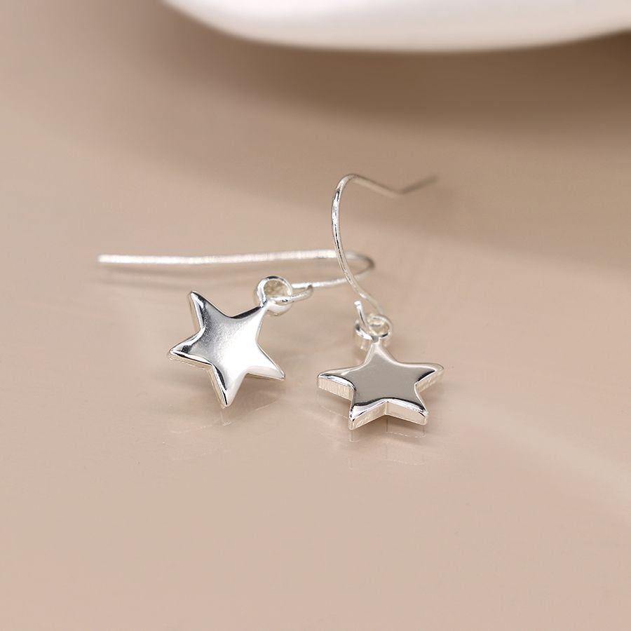 Star Drop Earrings