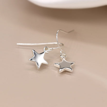 Star Drop Earrings