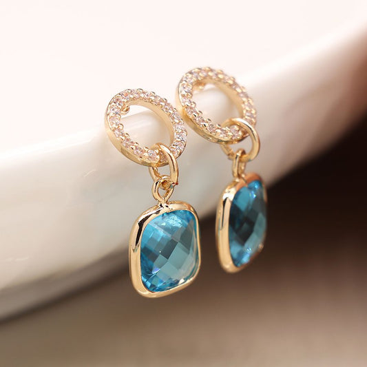 Crystal Circle & Aqua Drop Hearings