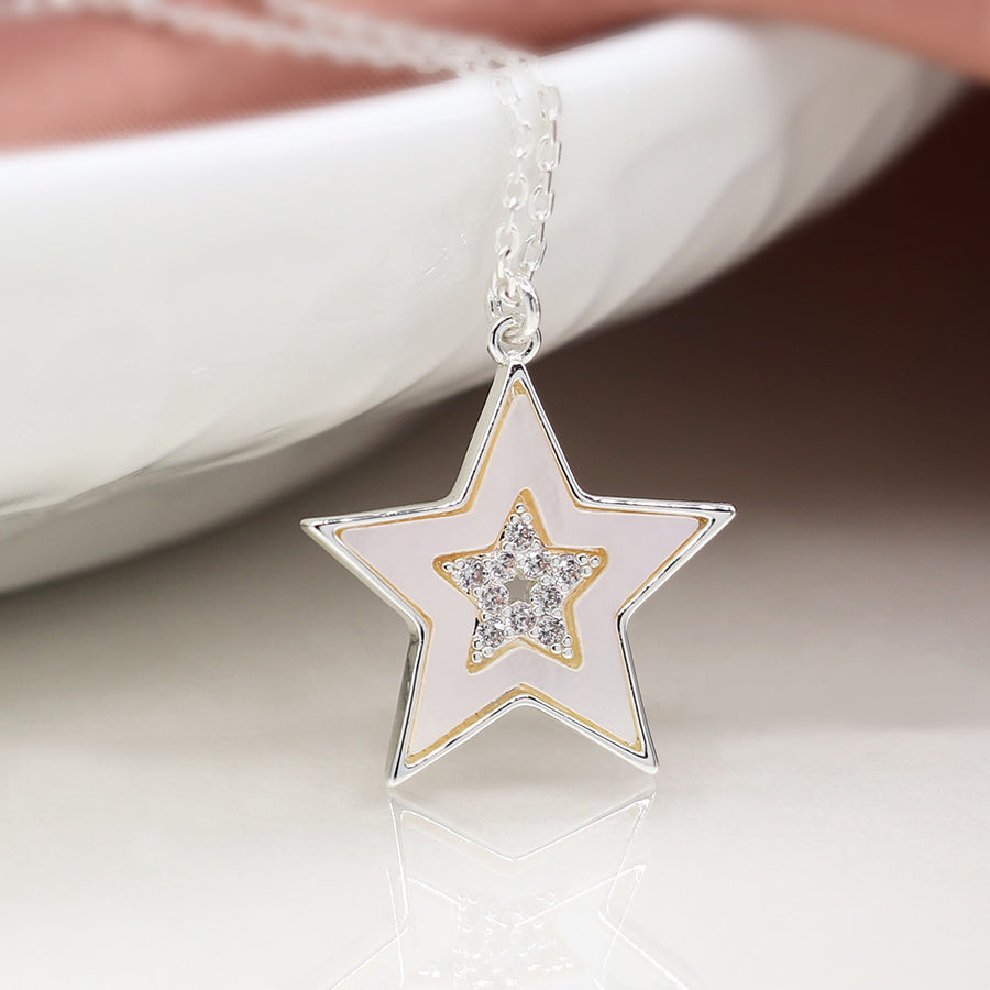 Shell Star Necklace