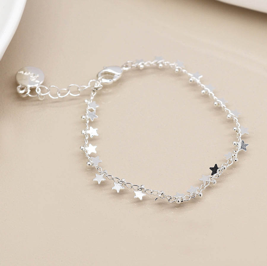 Multi Star & Tiny Bead Bracelet