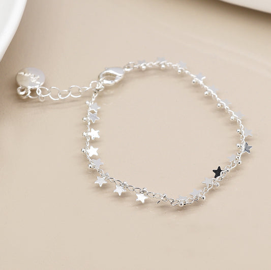 Multi Star & Tiny Bead Bracelet