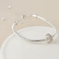 Pave Crystal Hoop Bracelet
