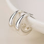 Smooth Curve Chunky Earrings