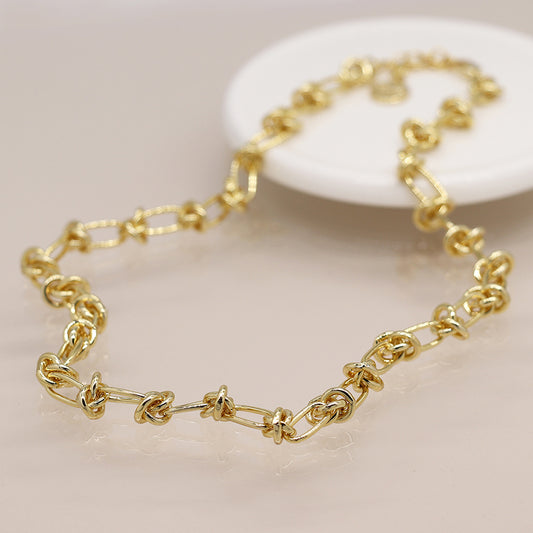 Knot Link Necklace