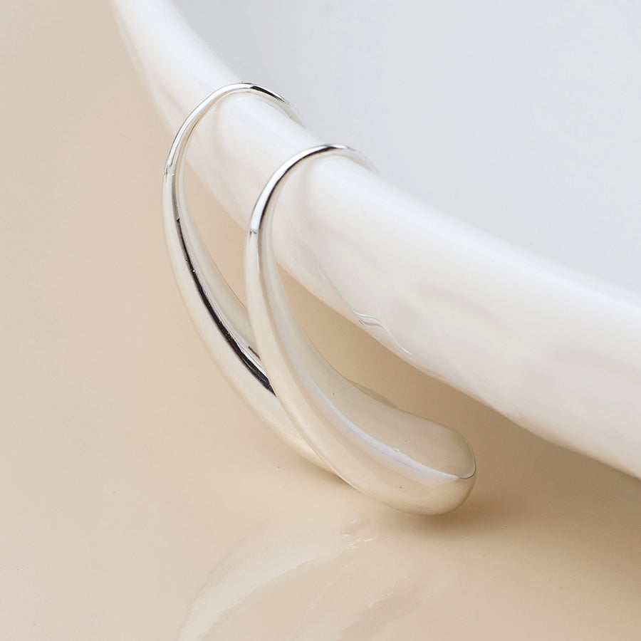 Simple Curve Earrings