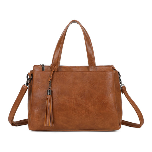 Tassel Charm Tote Bag