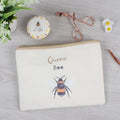 Queen Bee Make Up Pouch