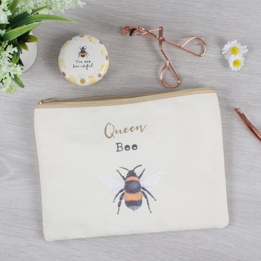 Queen Bee Make Up Pouch