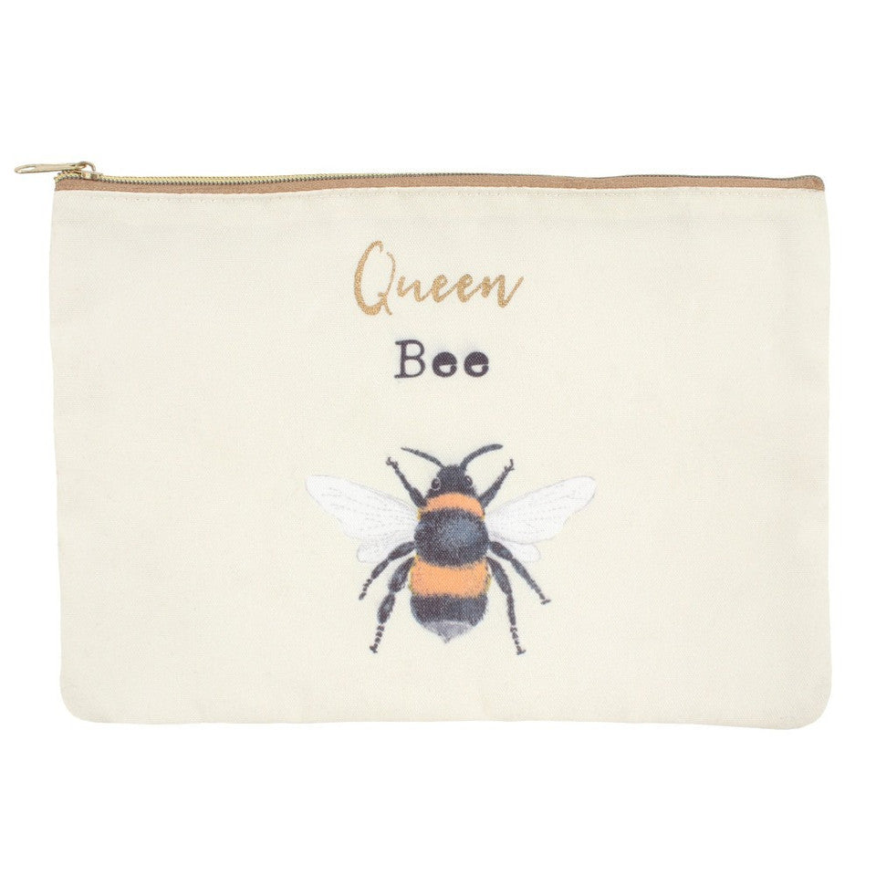 Queen Bee Make Up Pouch