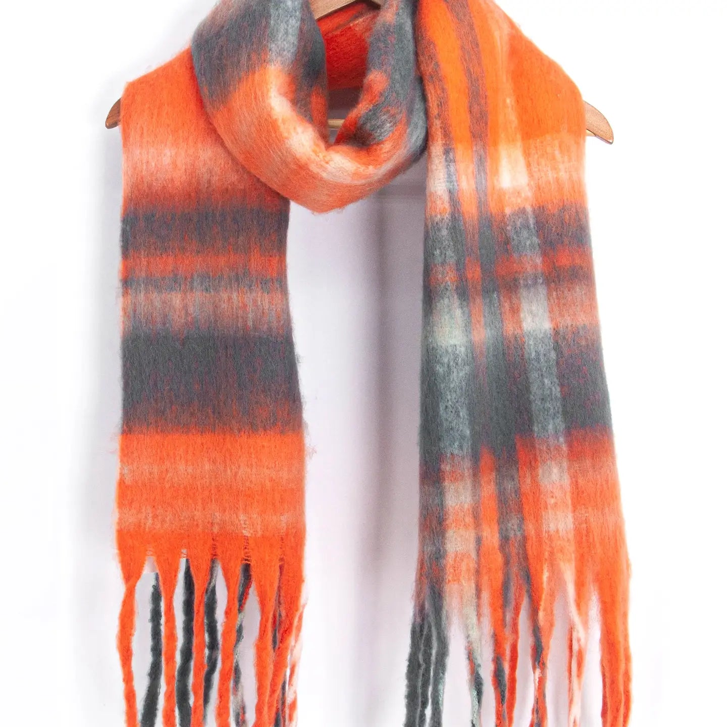 Amy Cosy Winter Scarf | Orange