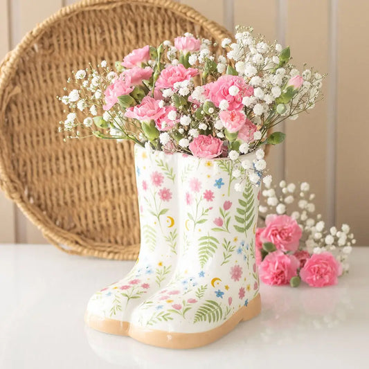 Luna Bloom Welly Boot Planter