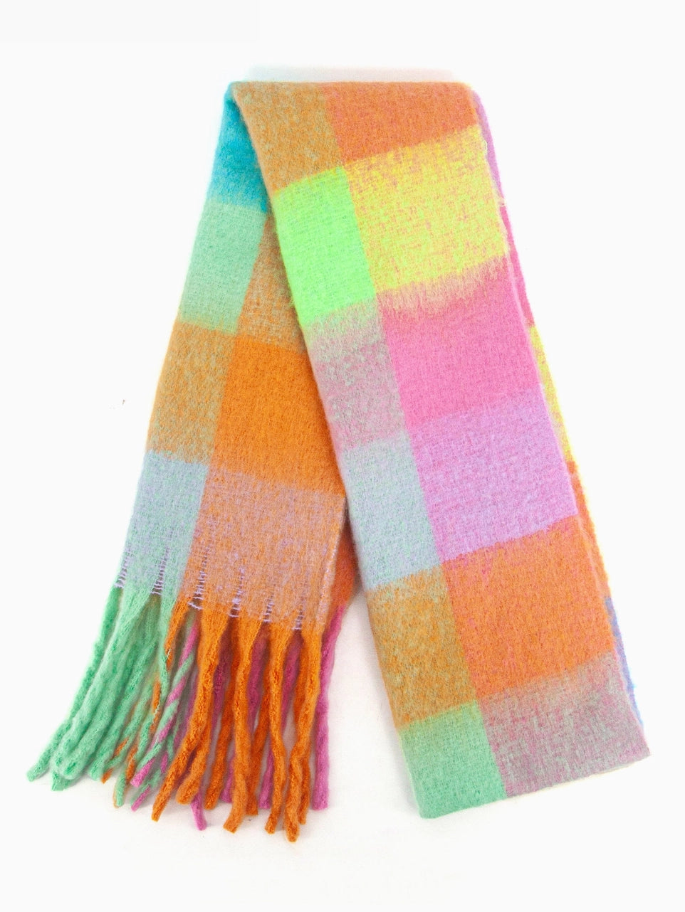 Allie Cosy Winter Scarf | Pastel