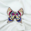 Beaded Large Brooch | Butterfly