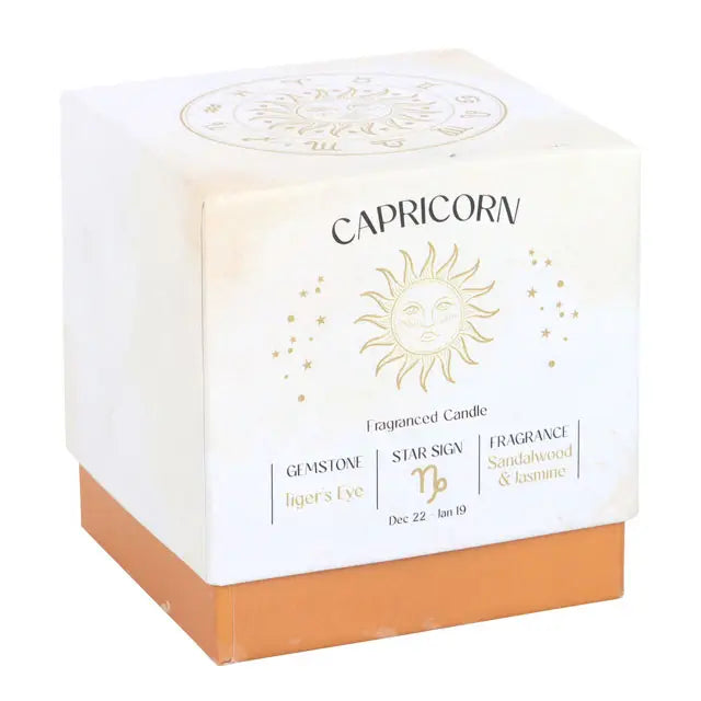 GEMSTONE ZODIAC CANDLE | APRICORN SANDALWOOD & JASMINE