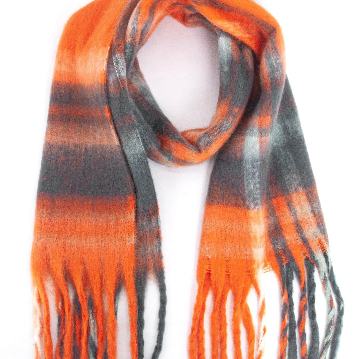 Amy Cosy Winter Scarf | Orange