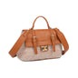 Tweed Satchel Bag
