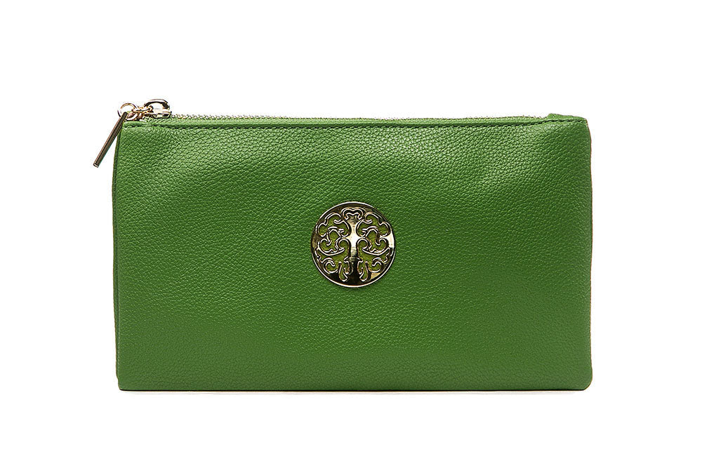 Motif 2 in 1 Clutch / Crossbody Bag