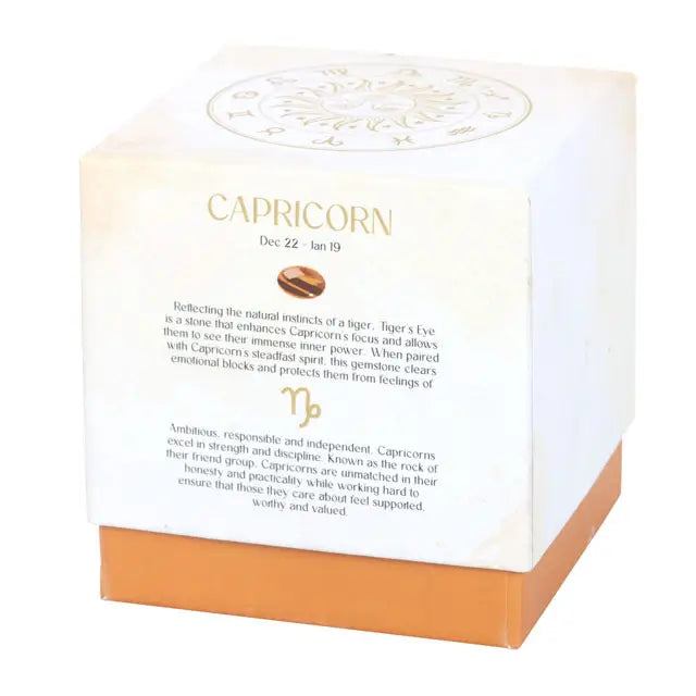 GEMSTONE ZODIAC CANDLE | APRICORN SANDALWOOD & JASMINE