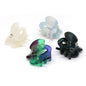 Blue & Green Mix Mini Hair Clips Set