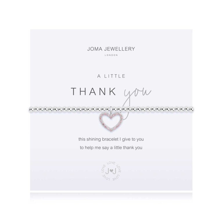 Joma Jewellery | a little bracelet | Thank You