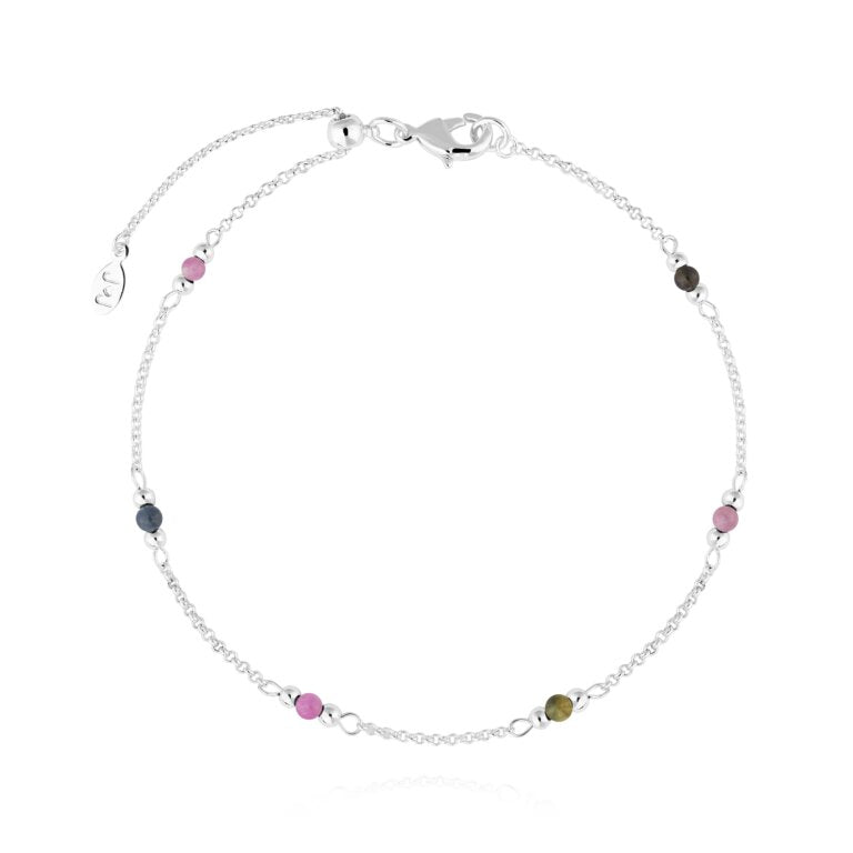 Joma Jewellery Birthstone Anklet | October