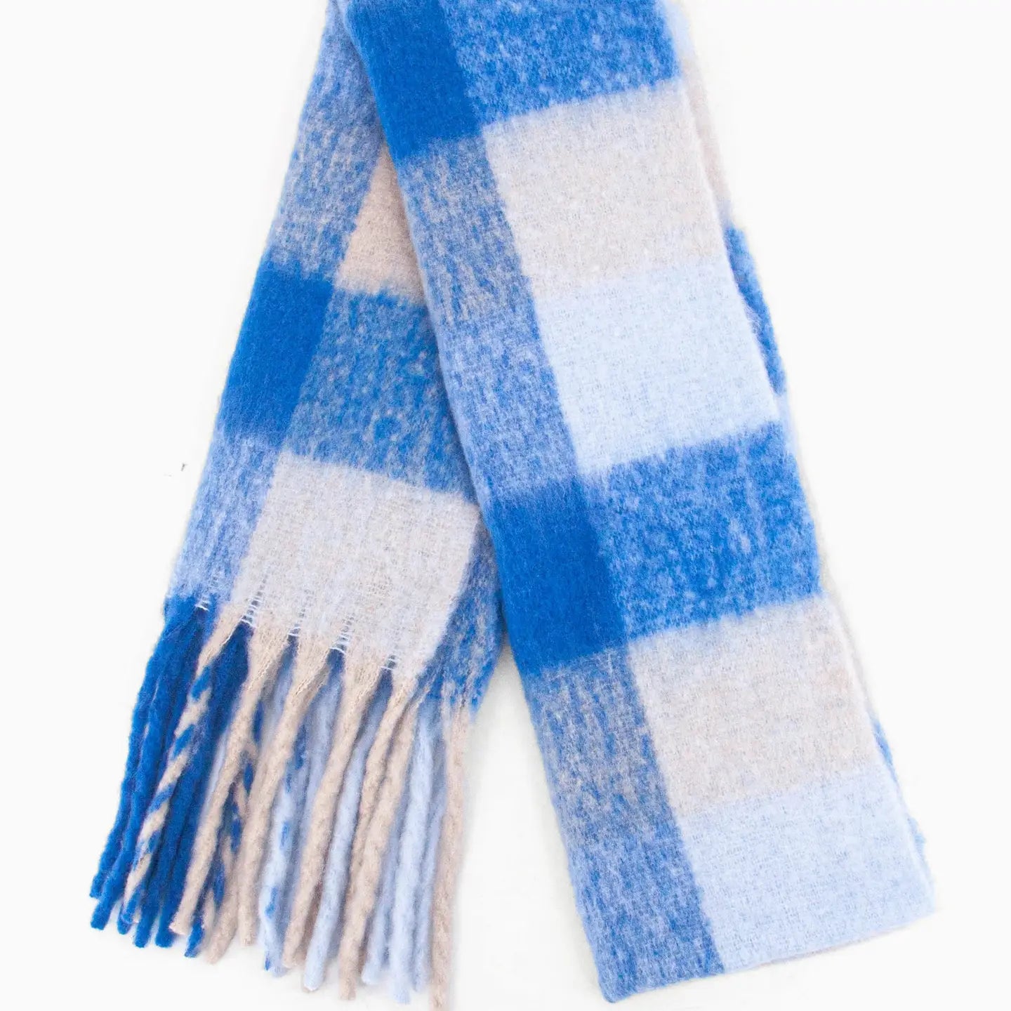 Allie Cosy Winter Scarf | Royal Blue