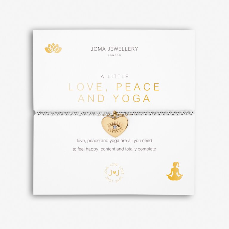 Joma Jewellery | a little bracelet | Love, Peace & Yoga