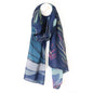 Recycled Blend Blue Mix Multi Scarf