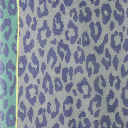 Recycled Green & Grey Mix Animal Print Scarf