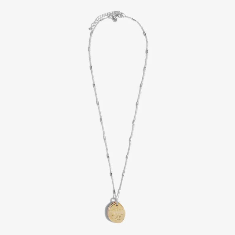 Joma Jewellery | Affirmation Discs Necklace "Friendship"