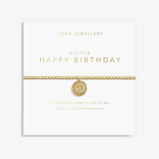 Joma Jewellery | a little bracelet | Happy Birthday