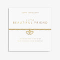 Joma Jewellery | a little bracelet | Beautiful Friend (Gold)