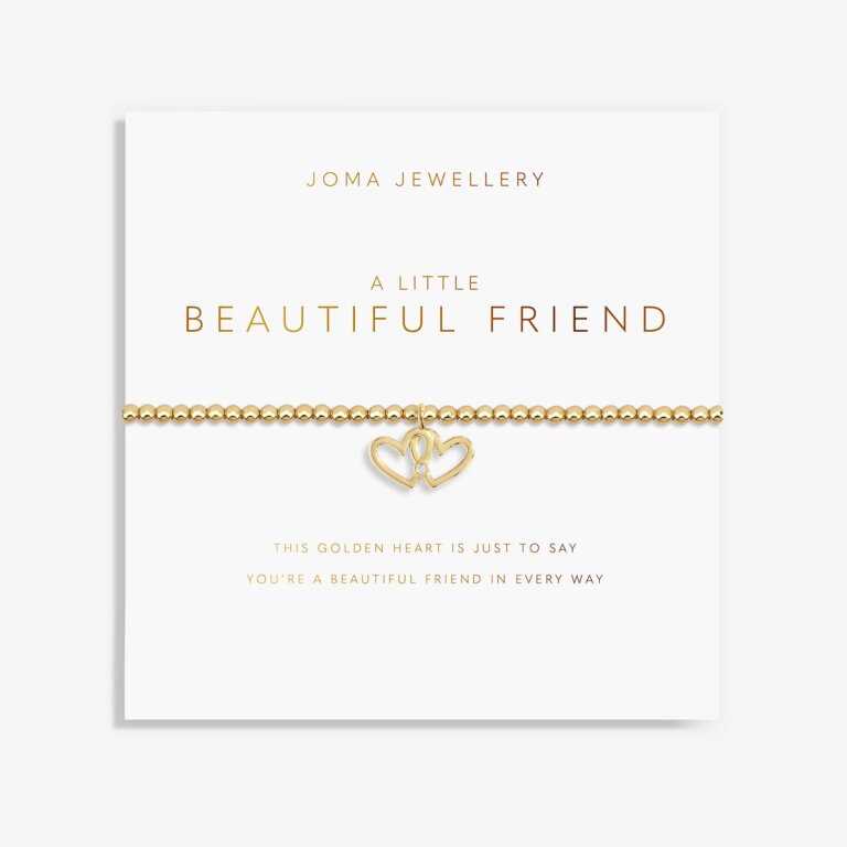 Joma Jewellery | a little bracelet | Beautiful Friend (Gold)