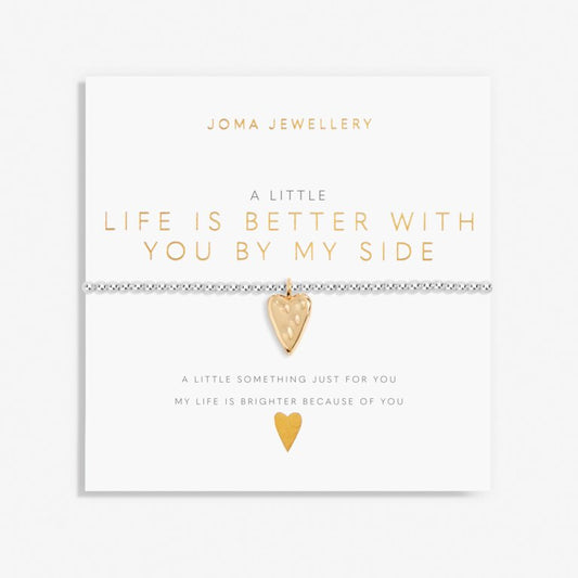 Joma Jewellery | a little Life Is Better With You By My Side Bracelet