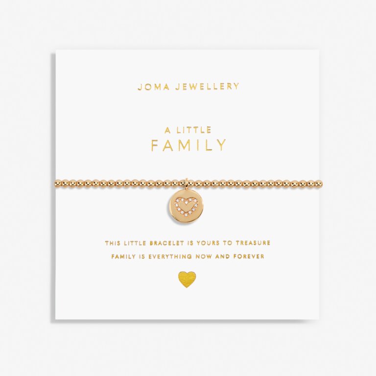 Joma Jewellery | Gold A Little Family Bracelet