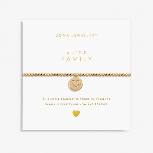 Joma Jewellery | Gold A Little Family Bracelet