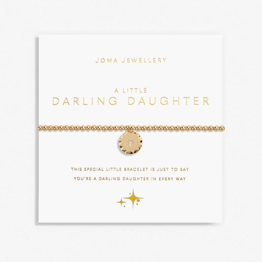 Joma Jewellery | Gold A Little Darling Daughter Bracelet