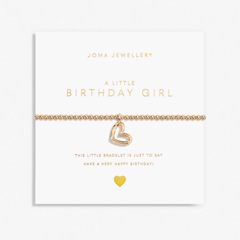 Joma Jewellery | Gold A Little Happy Birthday Bracelet