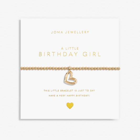 Joma Jewellery | Gold A Little Happy Birthday Bracelet