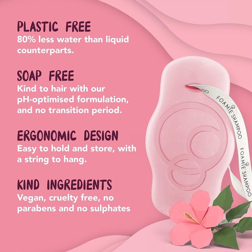 FOAMIE Conidtioner Bar | Plastic Free, Soap Free | Damaged Hair