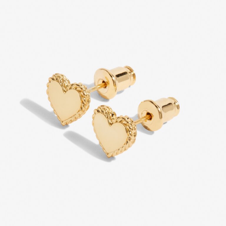 Joma Jewellery | Boxed Earrings | Heart Of Gold