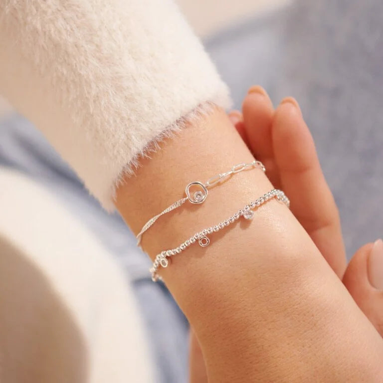 Joma Jewellery | Stacks Of Style Bracelets | Silver